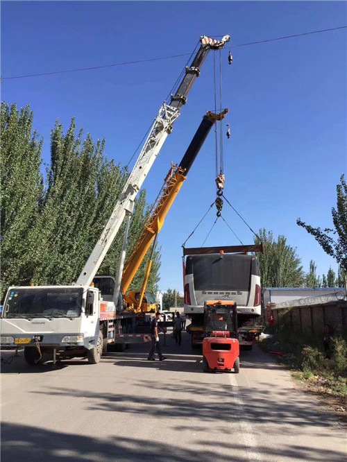 垣曲县港口集装箱搬运案例